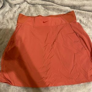 Peach Nike tennis skirt